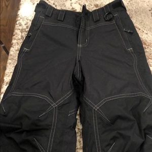LL Bean Boy Black Ski Pants